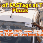 use of FASTags at Toll Plazas